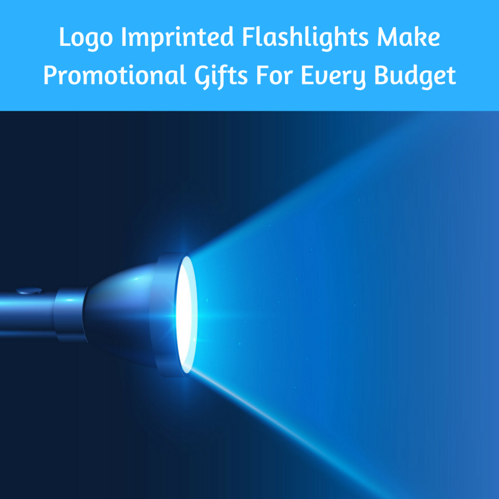Logo Imprinted Flashlights Make Promotional Gifts For Every Budget