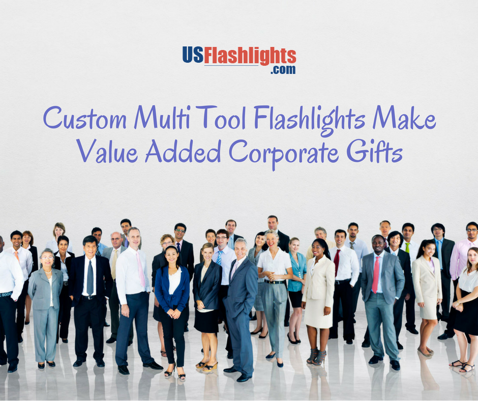 Custom Multi Tool Flashlights Make Value Added Corporate Gifts